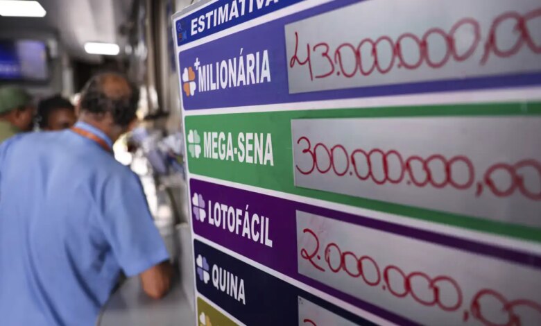 Mega-sena acumula para R$ 45 milhões; confira os números