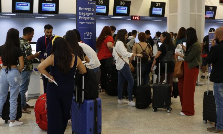 Santos Dumont opera normalmente, após 13 voos cancelados nesta sexta
