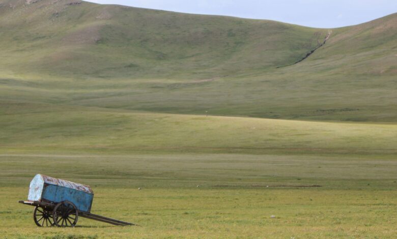 Degradação da terra e clima extremo ameaçam nômades na Mongólia