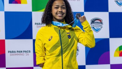 Parapan-Pacífico: nadadora Alessandra quebra recorde mundial