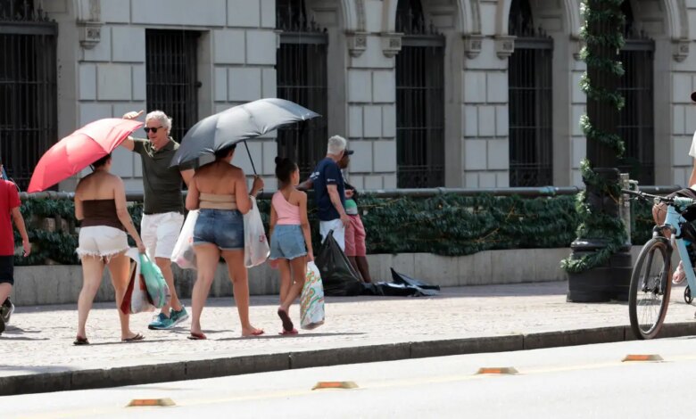 Onda de calor eleva temperaturas em grande parte do país