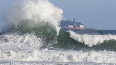 Marinha emite aviso de ressaca no litoral de São Paulo e do Rio
