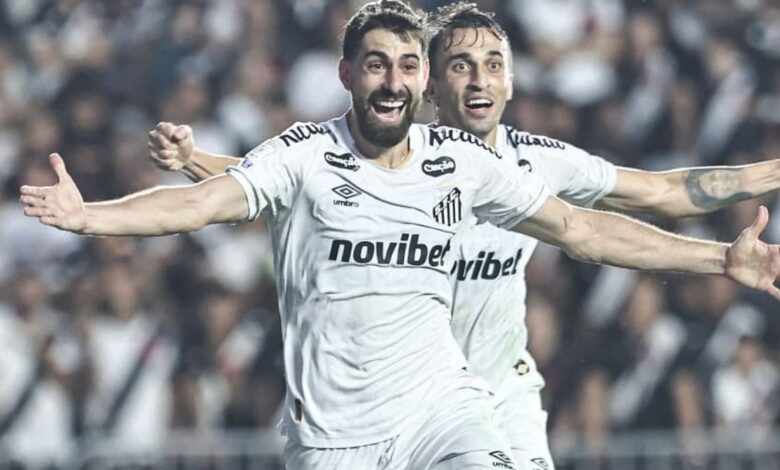 Santos desencanta no 2º tempo e atropela o Vasco pelo Brasileirão