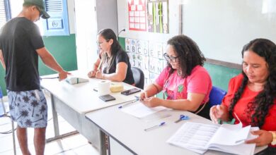 Eleitores participam de eleição simulada no Maranhão