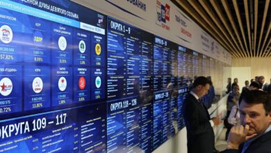 Partido pró-Putin vence eleição russa com mais de 57% dos votos