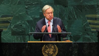 Secretário-geral da ONU alerta para avanço de guerras e riscos da IA