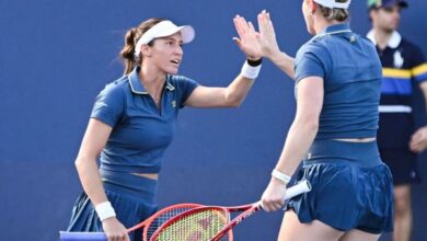 Luisa Stefani vai às quartas de final nas duplas femininas do US Open