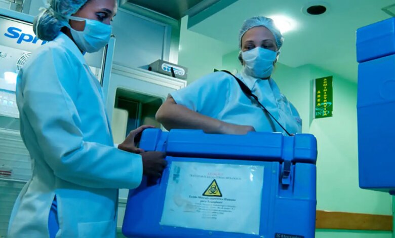 Taxa média de recusa de doação de órgãos pelos familiares é 45%