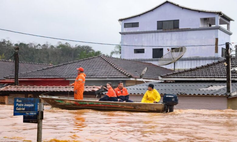 Chuvas em SP: cidades do Vale do Ribeira estão em estado de emergência
