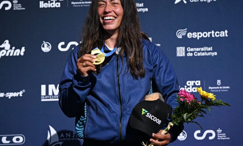 Ana Sátila é ouro em etapa da Copa do Mundo de canoagem slalom