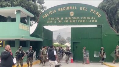 Peru declara estado de emergência em cinco presídios de alta segurança