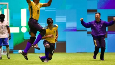 Brasil é hepatcampeão da Copa América de futebol de cegos em SP