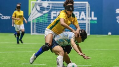 Brasileiras são vice-campeãs da Copa América de futebol de cegas