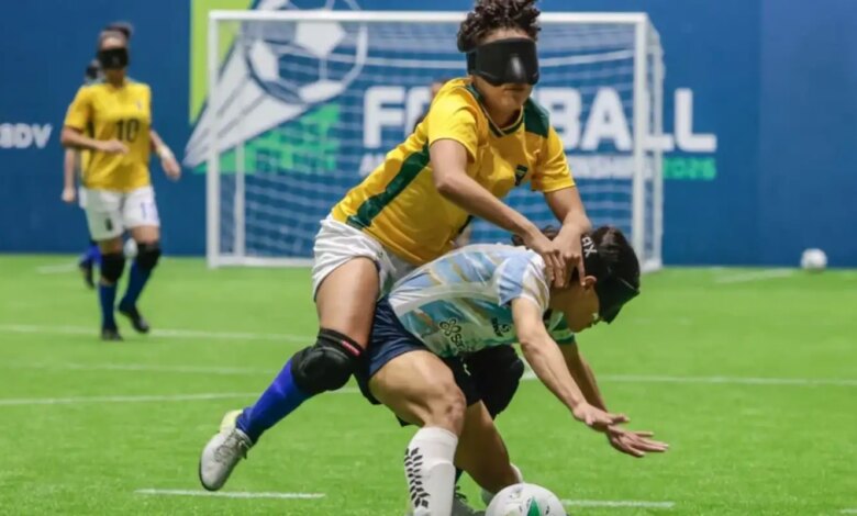 Brasileiras são vice-campeãs da Copa América de futebol de cegas