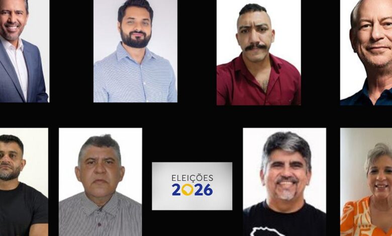 Ceará tem oito candidatos a governador, veja quais são