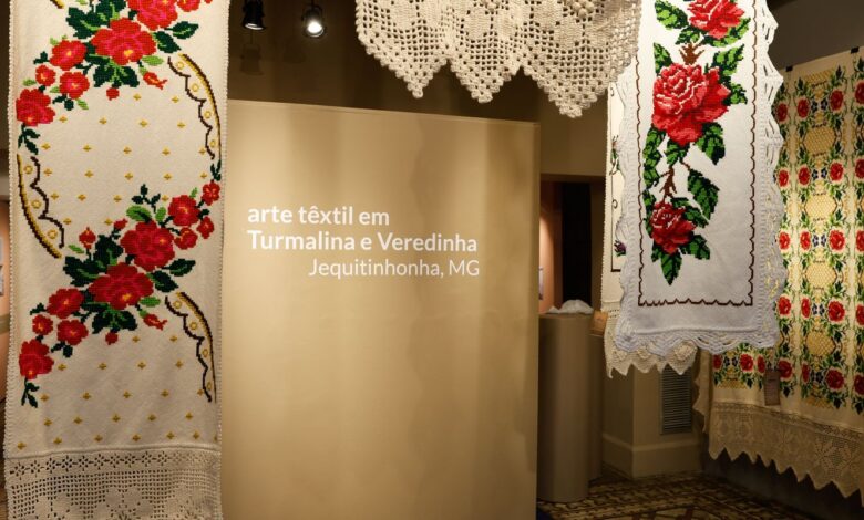 Museu do Folclore recebe bordados do Vale do Jequitinhonha