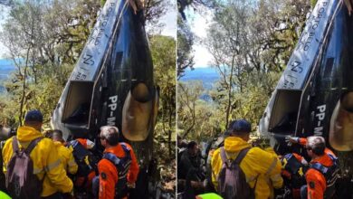 Corpos de vítimas de queda de helicóptero em SC são liberados