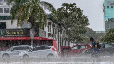 Frente fria leva chuva ao Centro-Oeste e parte do Norte do país