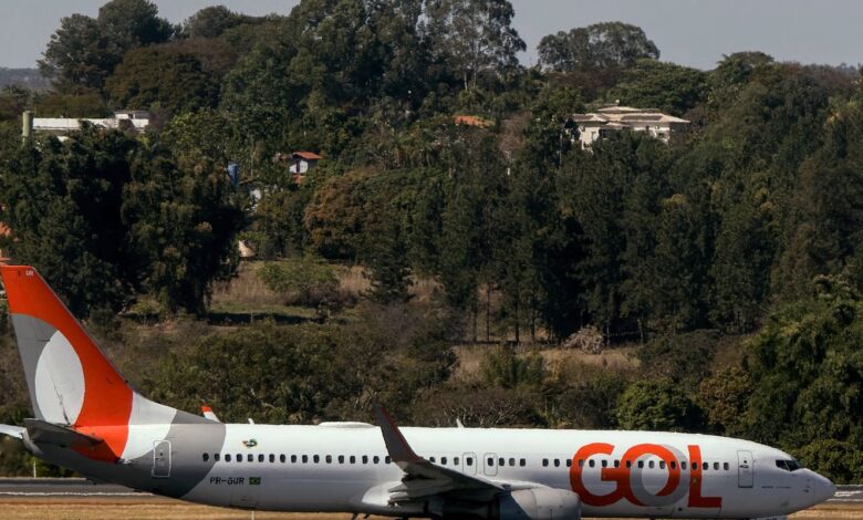 Avião da GOL faz pouso de emergência após decolagem em Goiânia