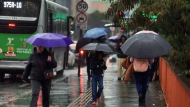 Sudeste pode ter grande volume de chuva nesta quarta-feira
