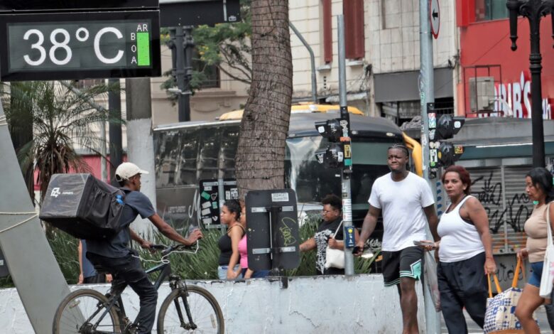 Inmet faz alerta para onda de calor em oito estados do país