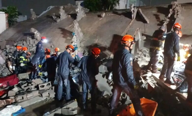 Desabamento de prédio em construção deixa dois mortos em São Paulo