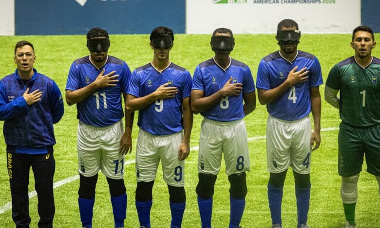 Brasil encara Costa Rica na semi da Copa América de futebol de cegos