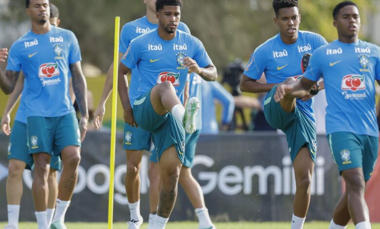 Seleção: Ancelotii comanda 1º treino com grupo completo na Austrália