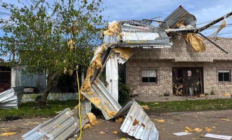 Temporais em Santa Catarina e Rio Grande do Sul afetam 4,8 mil casas
