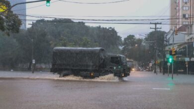 Inmet alerta para grande perigo de tempestade no Sul do país
