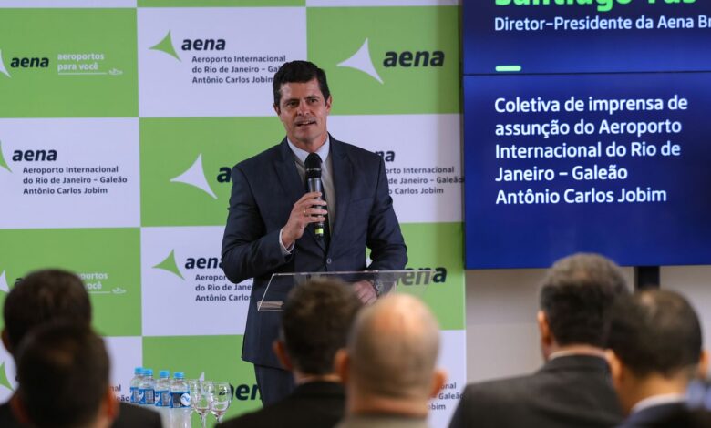 Aena assume Galeão e propõe aumentar destinos e frequência de voos